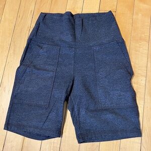 Aerie Dark Grey High Waist Shorts